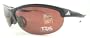 Adidas a170 Adizero/L Sunglasses - 6054 Shiny Black/White (LST Brown Polarized Lens)