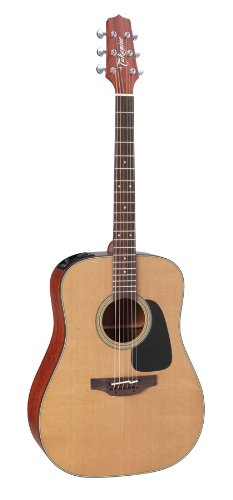 Takamine Pro Series 1 P1D Dreadnought Body Acoustic Electric Guitar with Case, Natural On Sale