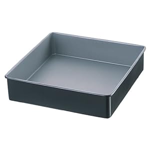 【クリックで詳細表示】Homemade Cakes テフロンセレクト加工 スクエア型 18cm DL-5596