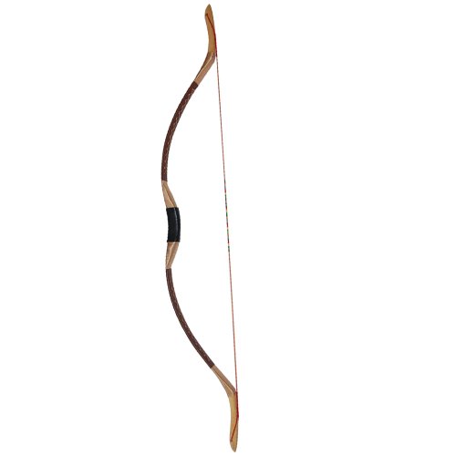 Buffalo New Handmade Recurve Bow Leather Archery Bow Hunting Longbow 40lbs Right and Left Hand Use Brown