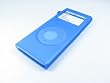 APPLE IPOD NANO 2G 2nd GENERATION 2GB/4GB/8GB BLUE Premium Silicone Skin Protective Silicon Cover Case With Armband ...Plus FREE Neck Strap / Lanyard!!!