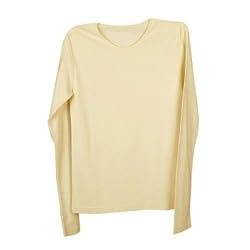 Ecoland Women's Organic Cotton Long Sleeve Fitted Crew Neck Tee - Updated!