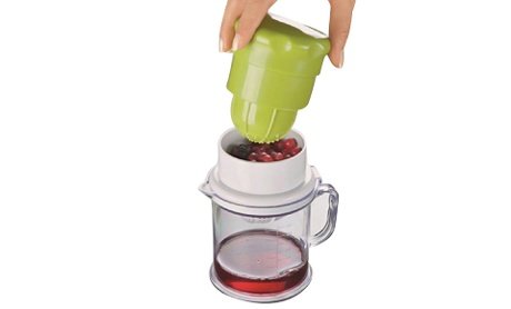 Multipurpose Space-Saving Fruit Juicer Multipurpose Space-Saving Fruit Juicer