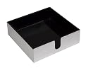 Entertaining with Caspari Lacquer Luncheon Napkin Holder, Silver