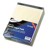 Ampad 20-570 Evidence Ivory Legal Ruled Pads, 8-1/2 x 11-3/4, 50 Sheets/pad, Dozen
