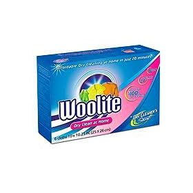 Dry Cleaner's Secret Woolite Dry Clean at Home, Quick & Easy Dry Cleaning Cloths