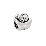Baby in Hands Charm in Sterling Silver for Reflections, Expression, Kera, Pandora and SilveRado Bracelets & Necklaces