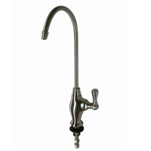 Kingston Brass KS3198AL Restoration 1/4 Turn Drinking Faucet, Satin Nickel