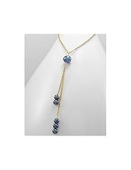 Jewelry Locker Tahitian Drop Pearls on 14k Gold Plated Chain