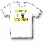 Michigan Beer Pong (2) Women's Cut T-Shirt