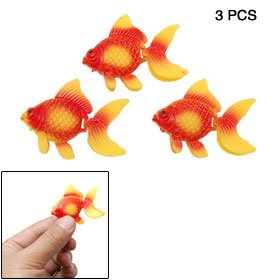 Aquarium Fish Tank Oranment Vividly Goldfish 