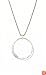 Necklace - N348 - Engraved with the Serenity Prayer ~ God Grant Me, Serenity to Accept the Things I Cannot Change; Courage to Change the Things I Can; and Wisdom to Know the Difference ~ Silver Tone Metal