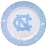 North Carolina Tar Heels 4 Piece Dinner Plate Set