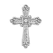 Platinum Diamond Cross Pendant
