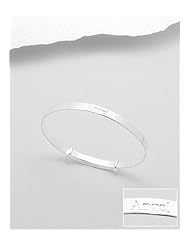 Message Bracelet In 92.5 Sterling Silver