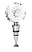 Rhinestone Monogram Winestopper - C