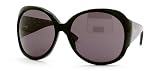 Gucci - GUCCI 2952 HAO BLACK PLASTIC DARK GRAY OVERSIZED SUNGLASSES