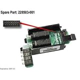 Compaq Power Switch Board wirh LED Proliant DL380 G2 G3 Tasksmart C-series SAN Management Storageworks NAS B2000 - Refurbished - 010963-001