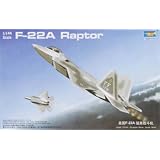 1 144 F-22A Raptor Fighter by Trumpeter Models