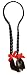 12 X HAIR PLAITS ON HEADBAND BROWN WITH RED BOW WIG FANCY DRESS ACCESSORY DOROTHY SCHOOL GIRL BRAID 