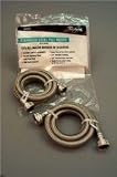 Stainless Steel Fill Hose Stainless Steel Fill Hose Save Now On Two 5-Foot-Long Braided Stainless Steel Hoses. Stainless Steel Hoses Can Handle Higher Water Pressure And Are Far Less Likely To Burst. These Hoses Are Flexible, Can'T Crimp And Are Easy To Install. Covered By A 10-Year Limited Warranty By The Manufacturer.