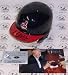 Bob Feller Autographed Cleveland Indians Mini Batting Helmet with 
