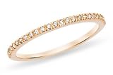 1/10 Carat Diamond 10K Rose Gold Ring 31kYnKQp2AL. SL160 1/10 Carat Diamond 10K Rose Gold Ring