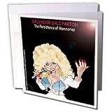 Londons Times Funny Panel Hollywood Cartoons - Persistence Of Mammories By Salvador Dali Parton - Greeting Cards-6 Greeting Cards with envelopes