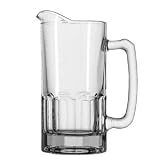 New Orleans Clear Glass Pitcher