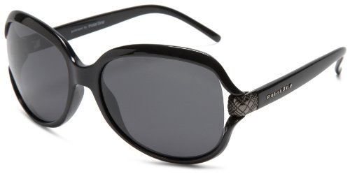 Polarone Women's P1-4023 (C1) Square Fashion Polarized Sunglasses