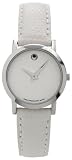 Movado Women’s Museum White Genuine Lizard Strap Watch #0605652