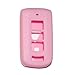 High-End Motorsports 2008-2017 2018 2019 Mitsubishi Outlander Silicone Rubber Remote Cover Pink