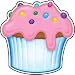 CLASSIC ACCENTS PARTY CUPCAKE 36/PK