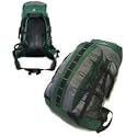 3200 Cubic Inch K-Cliffs Moderate Hiker Internal Frame Backpack, Green/Grey