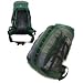 3200 Cubic Inch K-cliffs Moderate Hiker Internal Frame Backpack, Green/grey