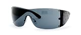 AUTHENTIC MARC BY MARC JACOBS MMJ 032 S 0CVL BLACK TEMPLES GRAY LENS RIMLESS SHIELD SUNGLASSES by 