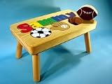 Personalized Gifts for Kids - Sports Designs Puzzle Step Stools