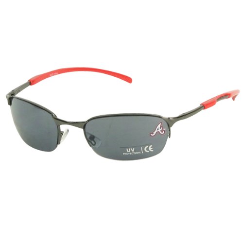 Atlanta Braves Metal Frame Golf Sunglasses (UV400 Protection)