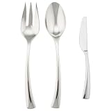 Dansk Umbra Stainless-Steel 3-Piece Hostess Set