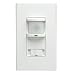 Electronics : Leviton PR150-1LW Decora 150-Degree Passive Infrared Motion Activated Light Control with Switch, White