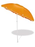 Details zu "Strandschirm - Sonnenschirm 1,60m Durchmesser - knickbar - orange" Details zu "Strandschirm - Sonnenschirm 1,60m Durchmesser - knickbar - orange"