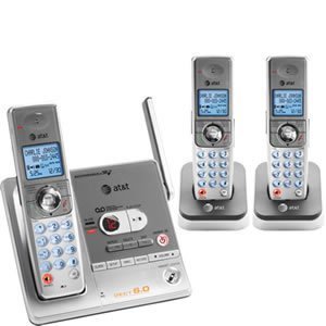 Childrens Toyshop  Electronics : AT&T SL82318 DECT 6.0 Digital Three Handset Answering System (Silver/Gray)