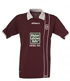 uhlsport Uni FCK Heimtrikot, bordeaux, M, 1003070010406