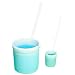 Dynalon 108085-100 High Density Polyethylene Extra Heavy Duty Sampling Scoop/Ladle with Securely Welded Solid Handle, 100mL Capacity (Case of 12)
