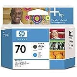 View Details for Genuine HP 70 C9404A Matte Black and Cyan Printhead Cartridge