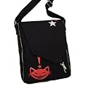 Tokyo Bay Red Tango Canvas Shoulder Messenger Bag - Available In Black and Olive