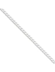 14k Wg 2.9mm Flat Curb Chain, Size 7