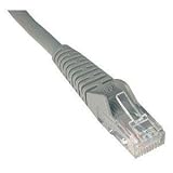 Tripp Lite N201-050-GY Cat6 Gigabit Gray Snagless Patch Cable RJ45M/M - 50ft
