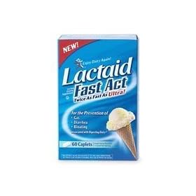 Lactaid-Fast Act Lactase Enzyme Supplement, 180ct Caplets (2 Pack Bonus Size)