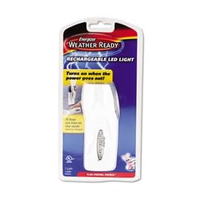 Energizer Weather Ready Compact Rechargeable LED Light by Emergency Lights